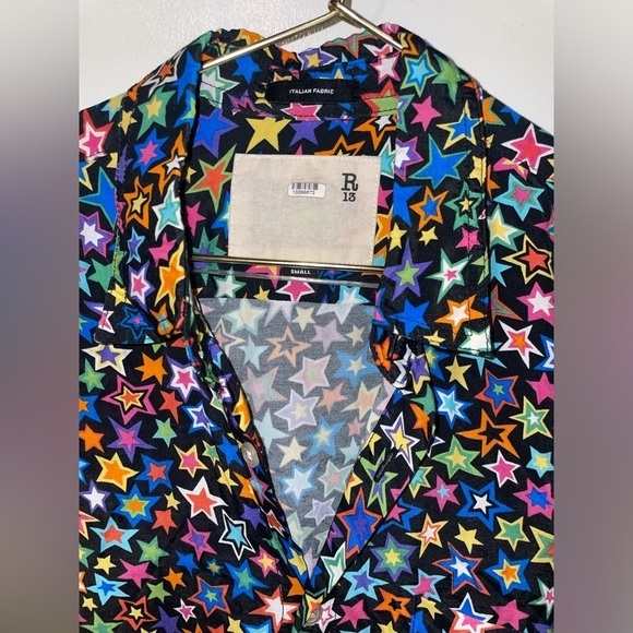 R13 Tony Multistar Shirt S - Picture 9 of 13